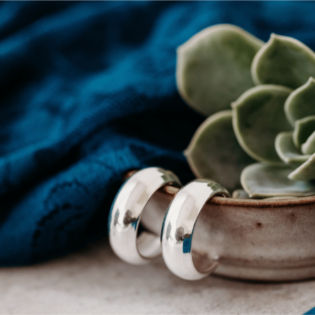 Sterling Silver Hoop Earrings