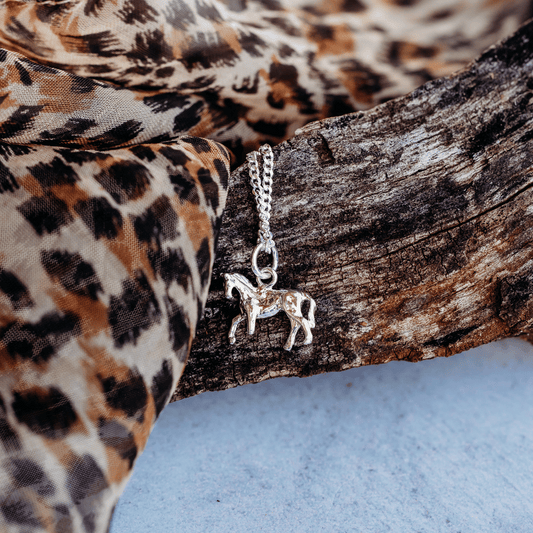 Sterling Silver Horse Pendant